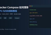 Docker Compose 如何限制 CPU 和内存?容器资源限制教程-莱卡云